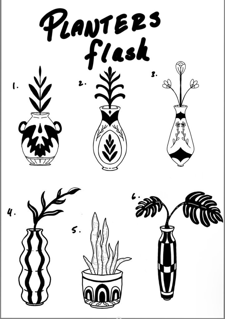 Planter flash