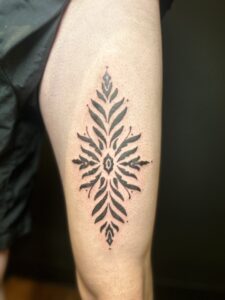 Blackwork ornamental