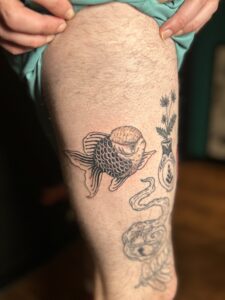 Goldfish tattoo